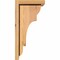 Ekena Millwork New Brighton Smooth Corbel w/Backplate, Western Red Cedar, 7 1/2"W x 8"D x 16"H COR08X08X16NEB01SWR - alternate 4